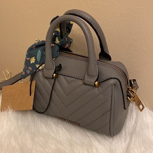 NWT Steve Madden Mini Crossbody - Grey - Picture 4 of 14